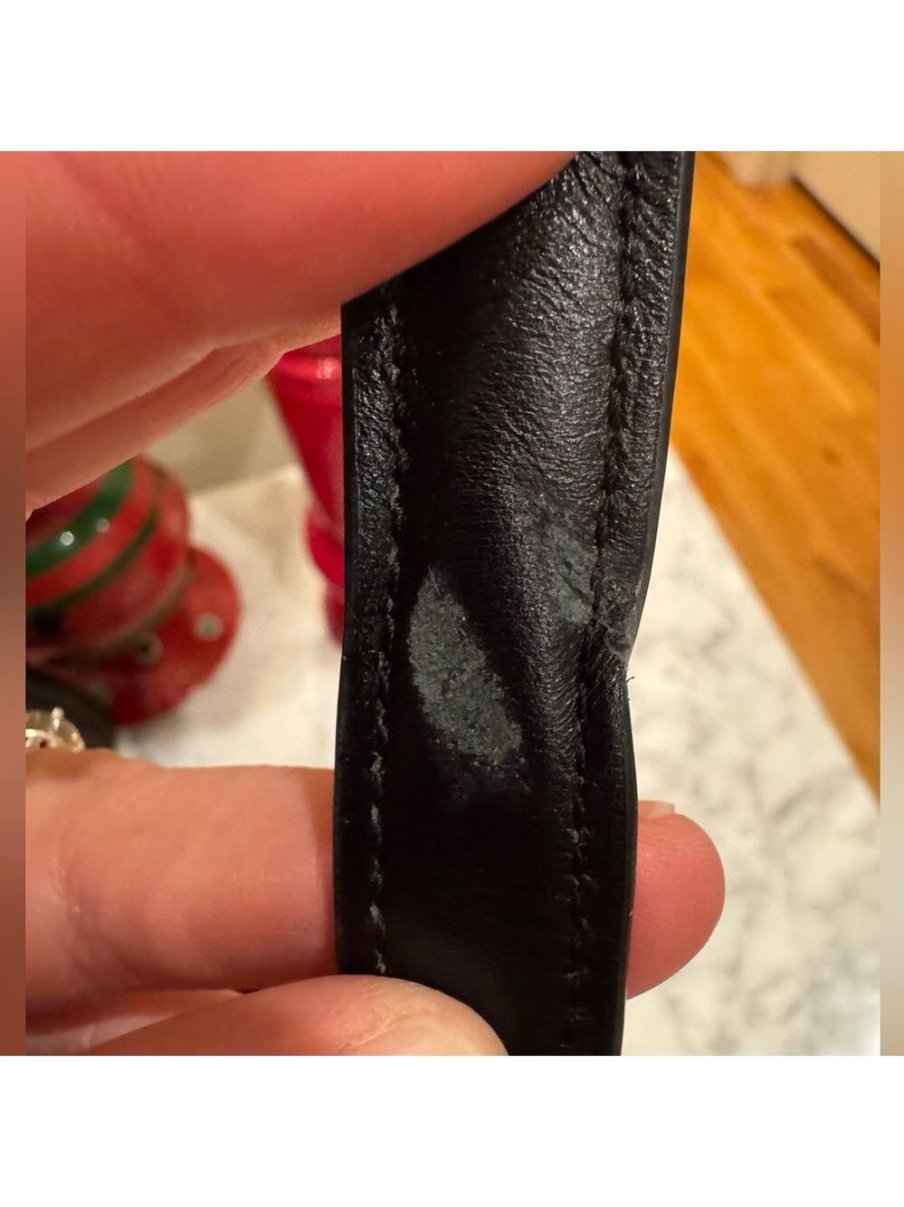 Coach - Zoe Carrycall - Black Leather and Signature Monogram Nice Condition 2019 - Picture 8 of 12